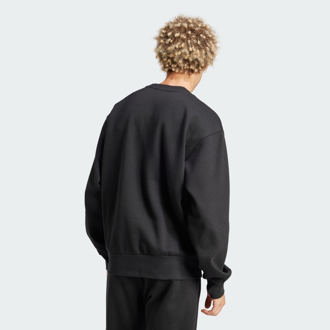 Sweat shirt molleton grand logo Essentials - vue 2