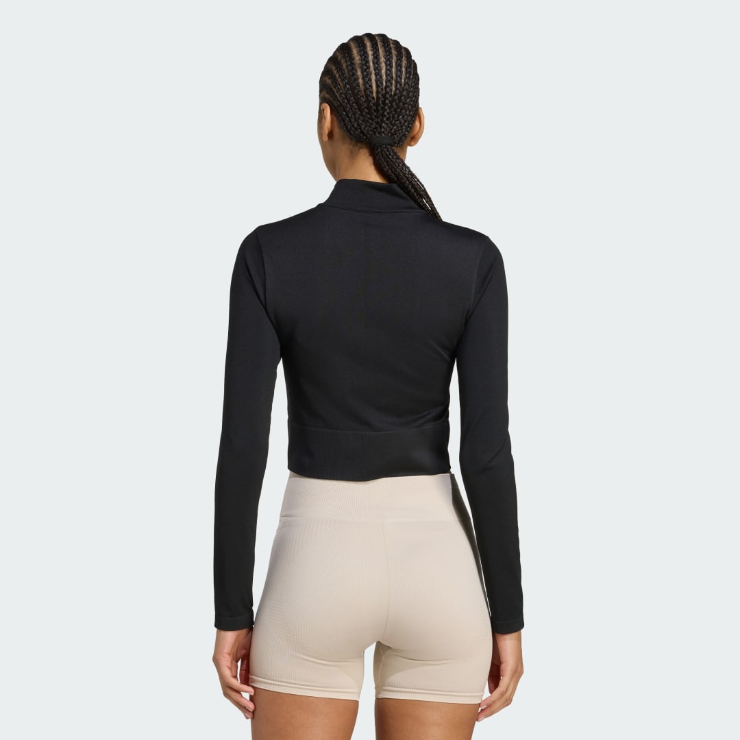 Workout Essentials Veste en tricot entièrement zippée - vue 6