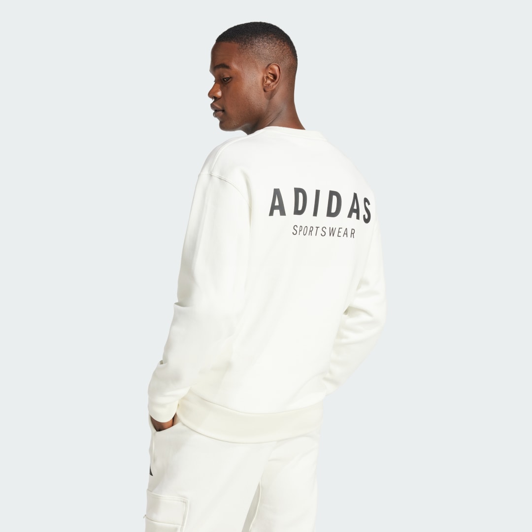 Sweat shirt adidas A SZN G CREW EU - vue 6
