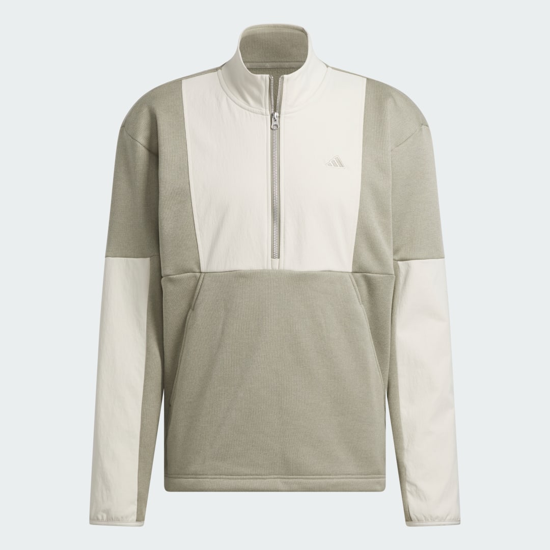 Adidas Go-to DWR Hybrid Pullover met Halflange Rits