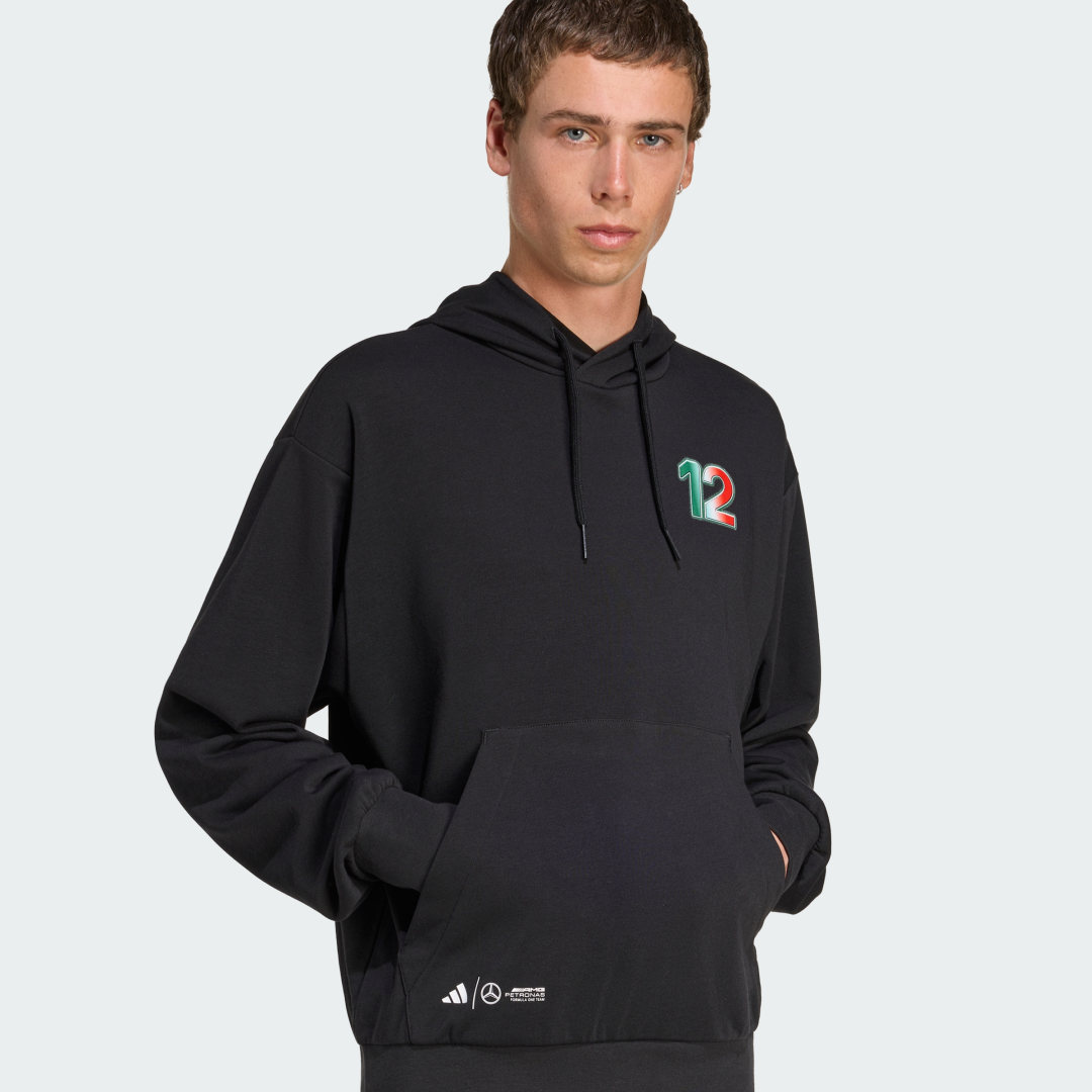 Thumbnail - Mercedes - AMG Petronas Formula One Team Kimi Antonelli Graphic Hoodie