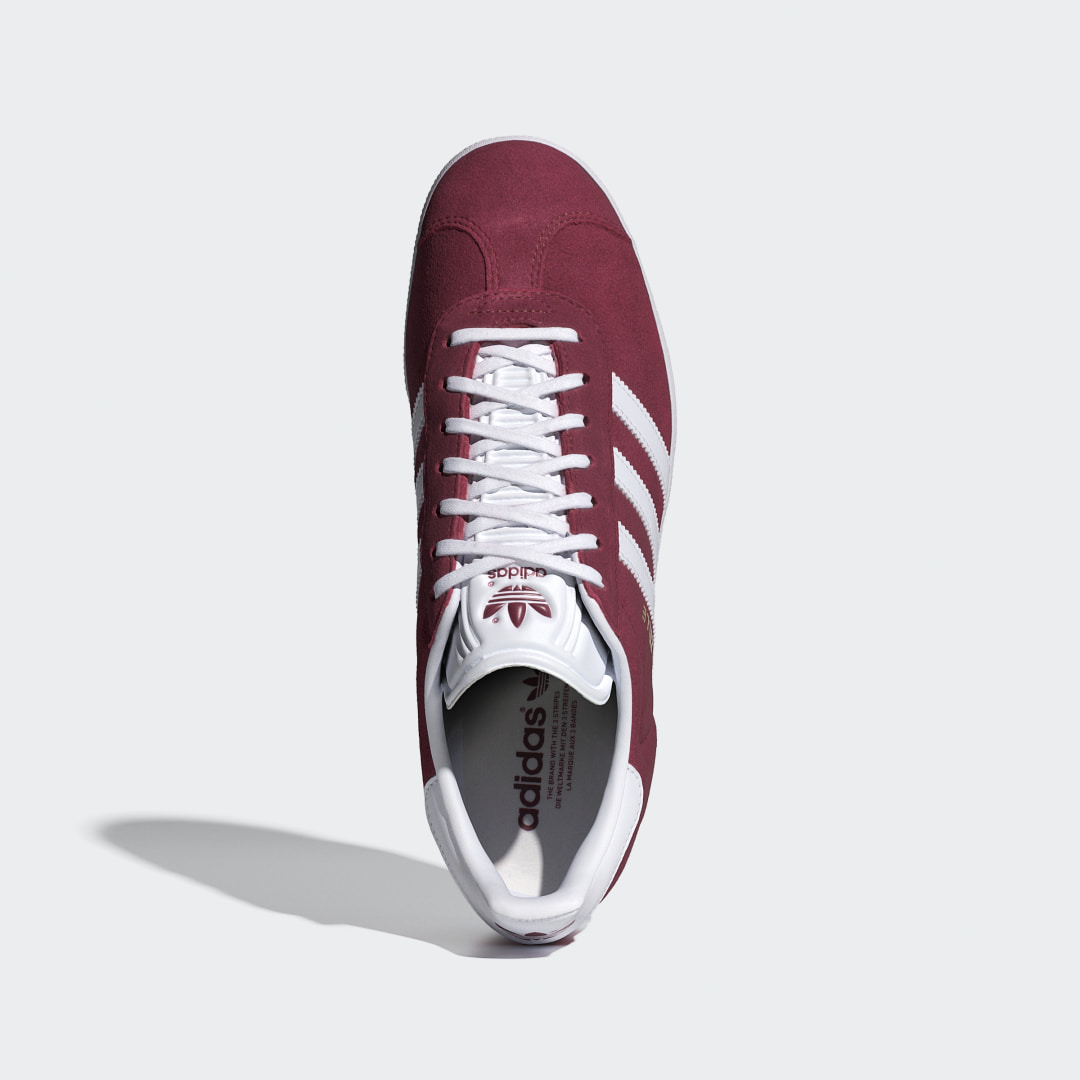 Adidas Gazelle sneaker Collegiate Burgundy / Cloud White / Cloud White