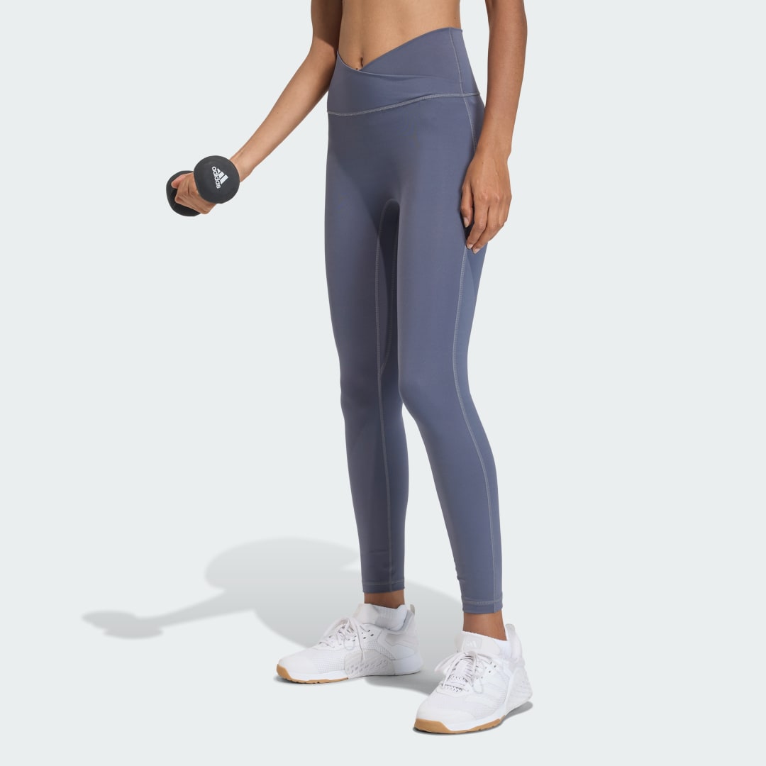 Adidas 3 Stripes Studio All Me 7 8 X-Over Leggings