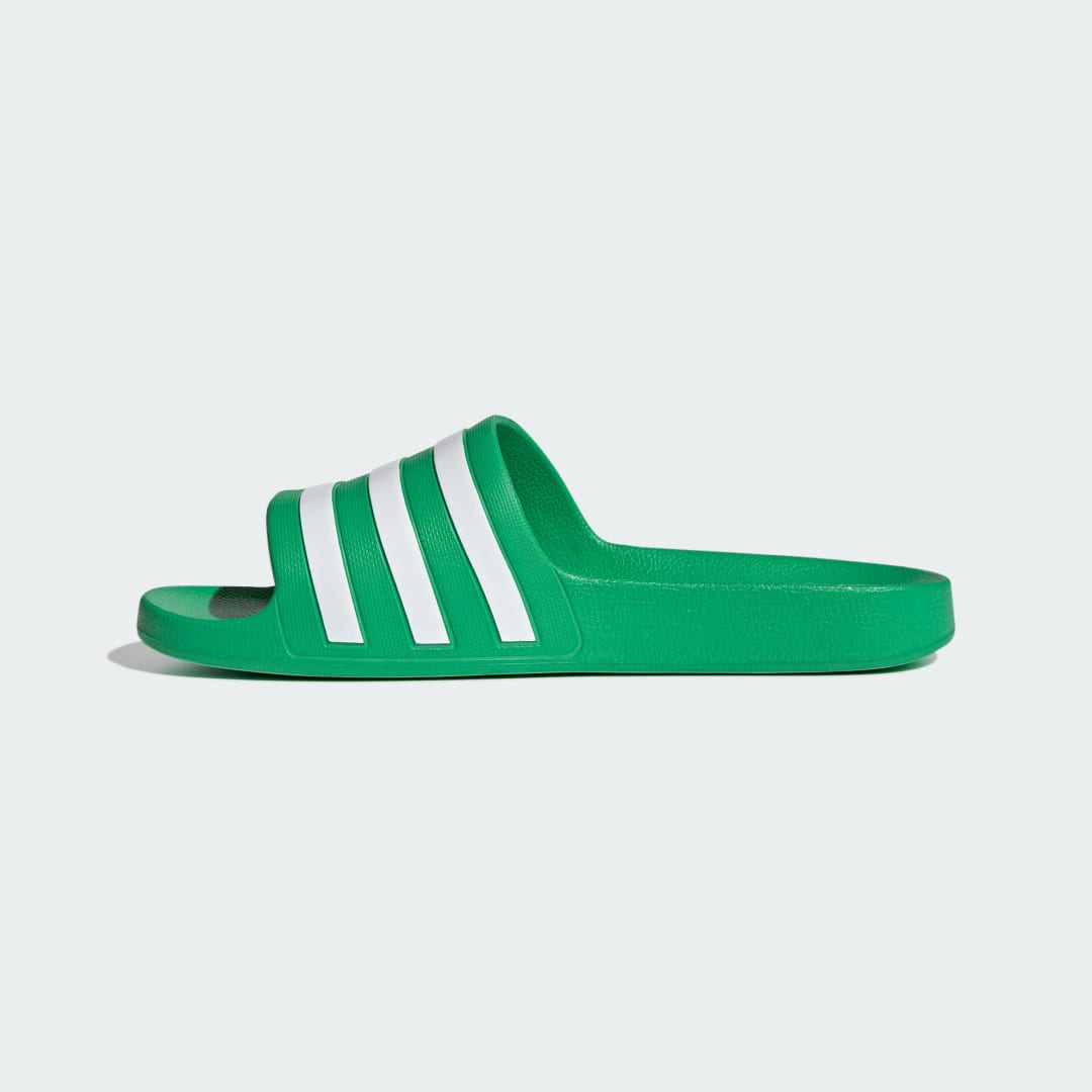 

adidas Sandalias Adilette Aqua (Unisex) Unisex, Vivid verde/blanco/vivid verde