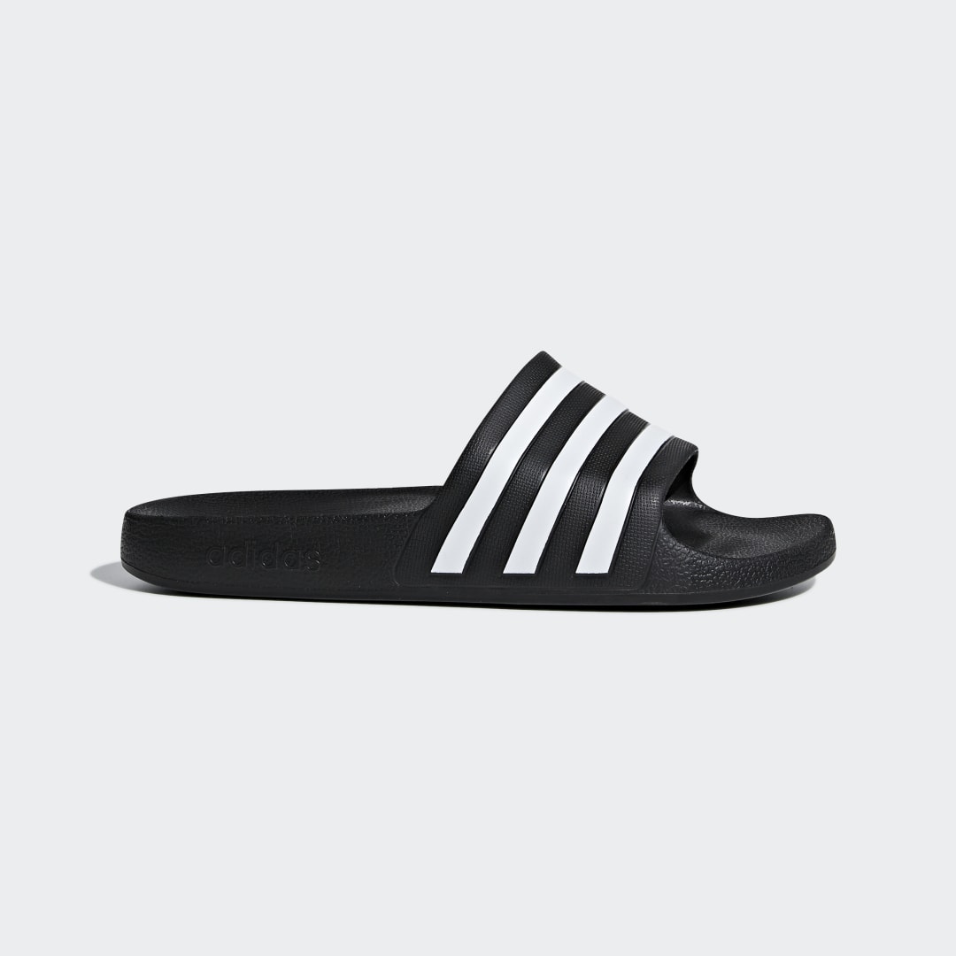 

adidas Sandalias Adilette Aqua (Unisex) Unisex, Negro/blanco/negro