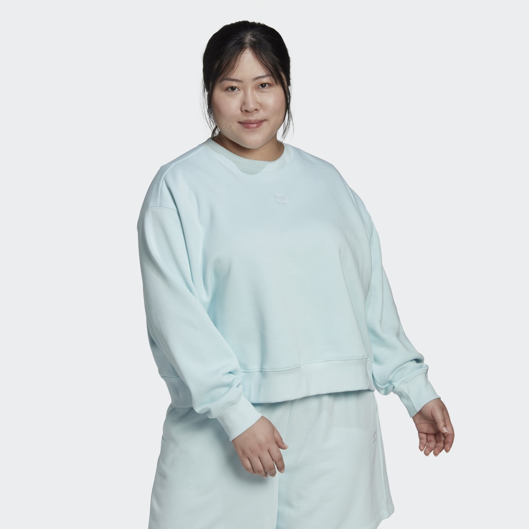 Adicolor Essentials Sweatshirt (Grote Maat) Adicolor Essentials Sweatshirt (Grote Maat)