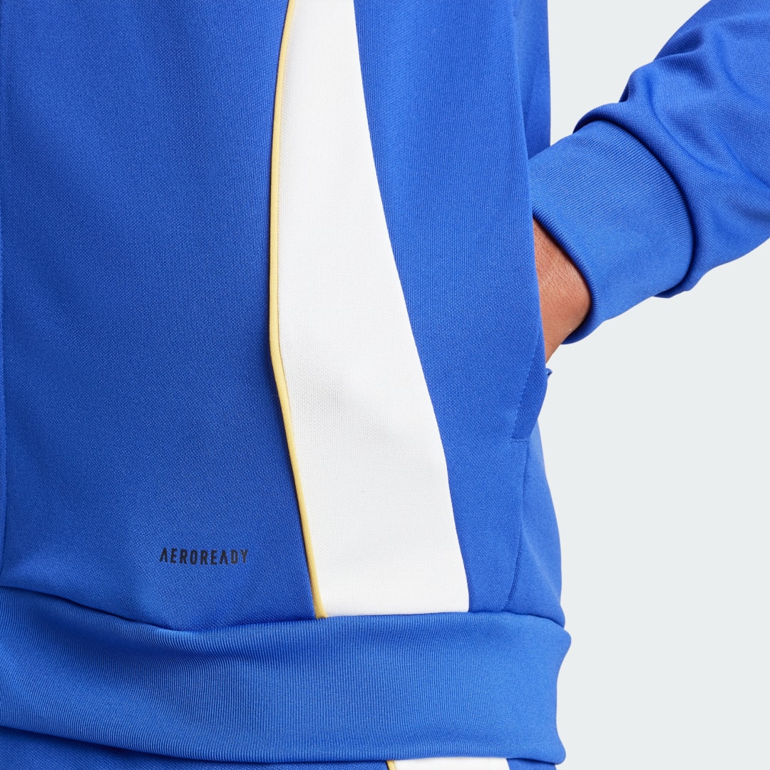 adidas Chaqueta Deportiva Pitch 2 Street Messi Hombre, Blanco