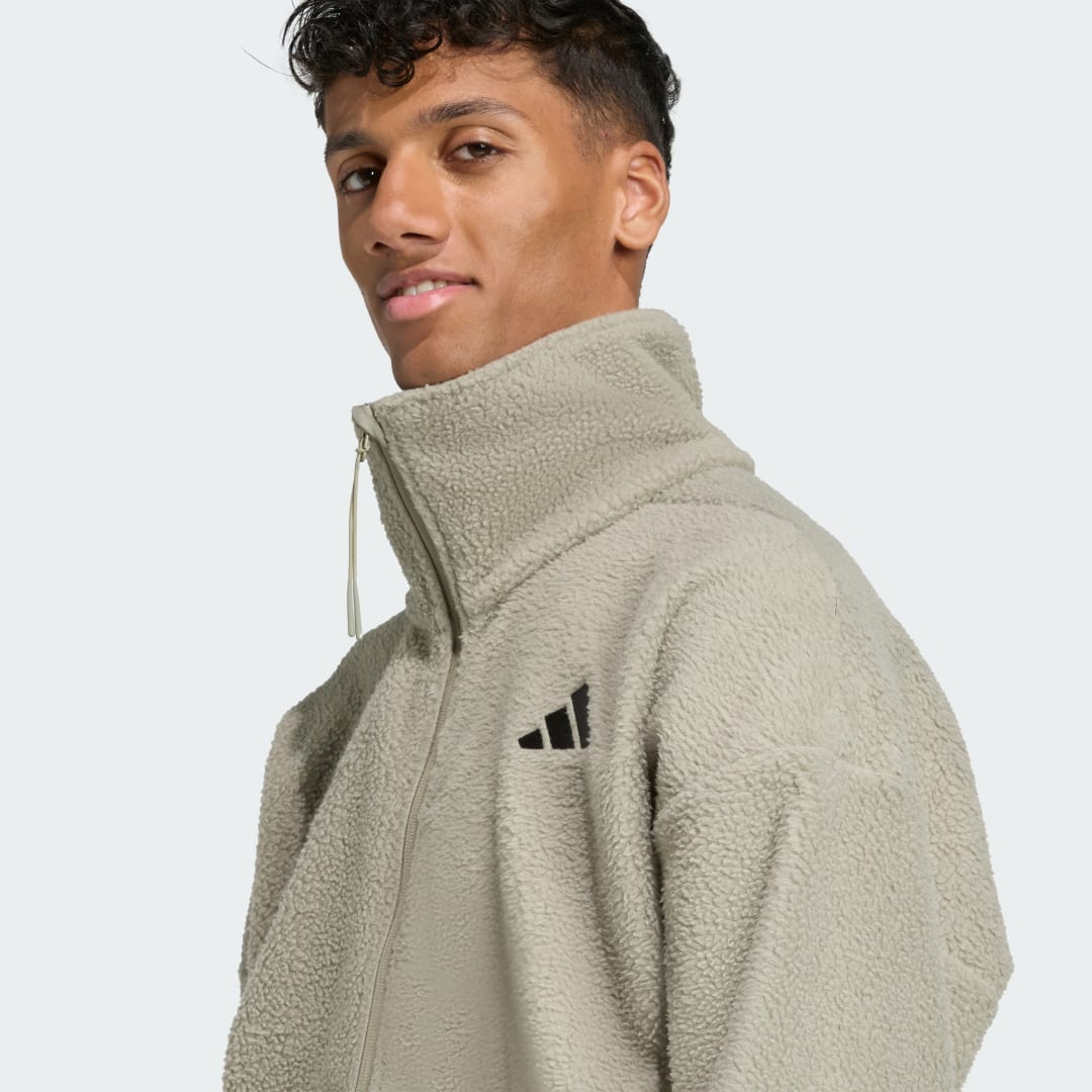 Adidas City Tech High Pile Fleece Ritsjack