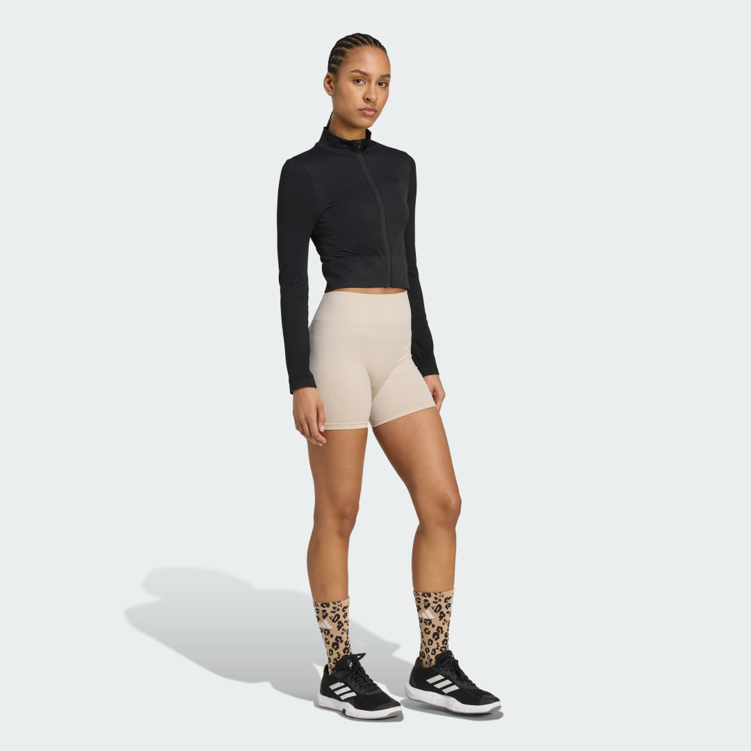 Adidas Workout Essentials Full-Zip Knit Jack