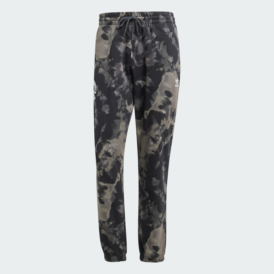 Pantalon imprimé intégral tie and dye