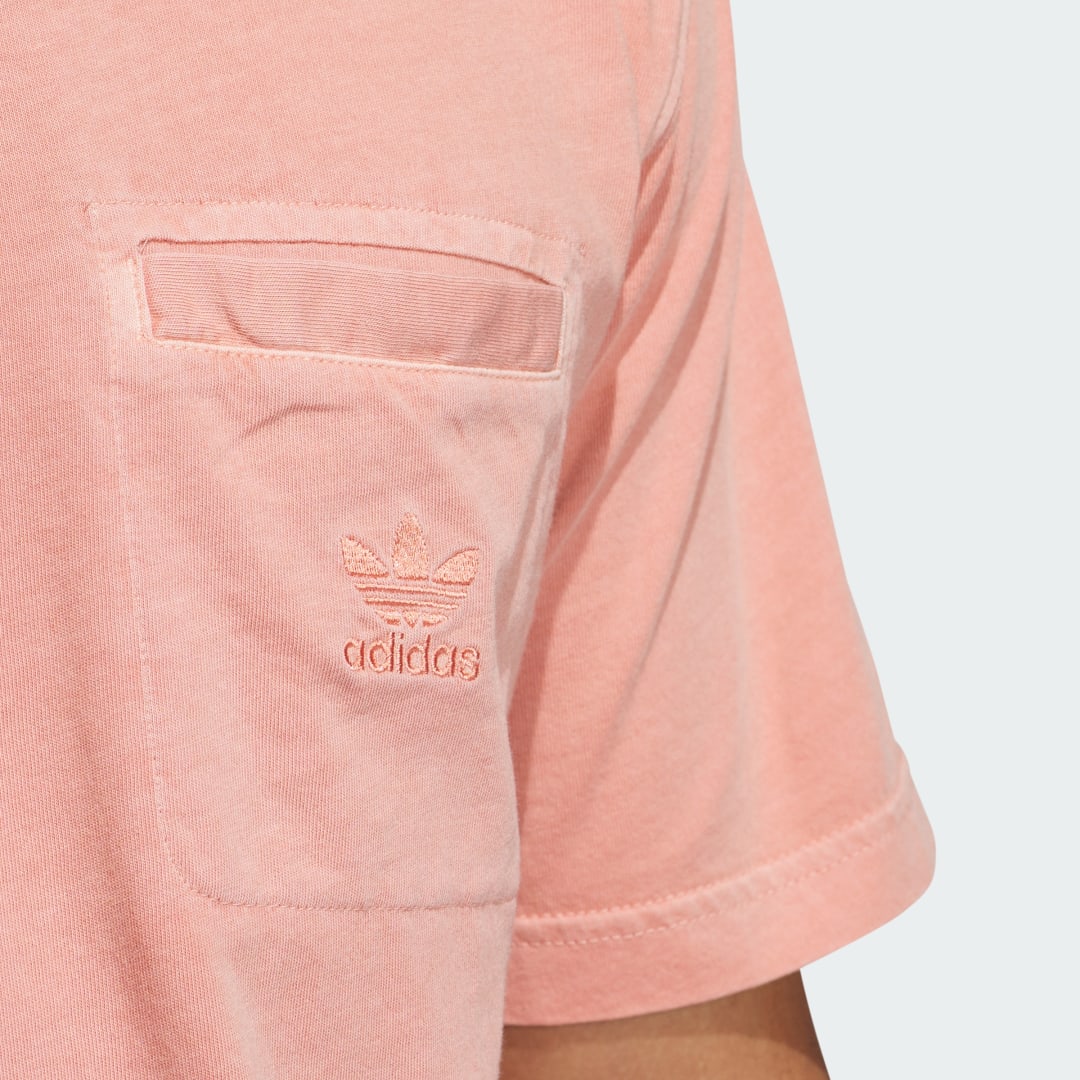 Adidas Trefoil Essentials + Dye Pocket T-shirt