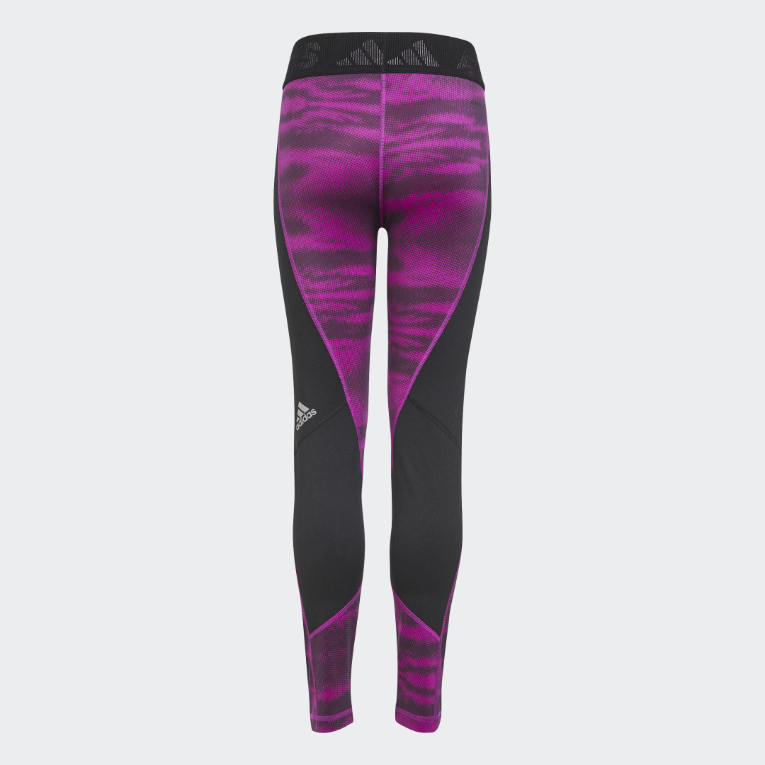 фото Теплые светоотражающие леггинсы techfit aeroready stretch adidas performance