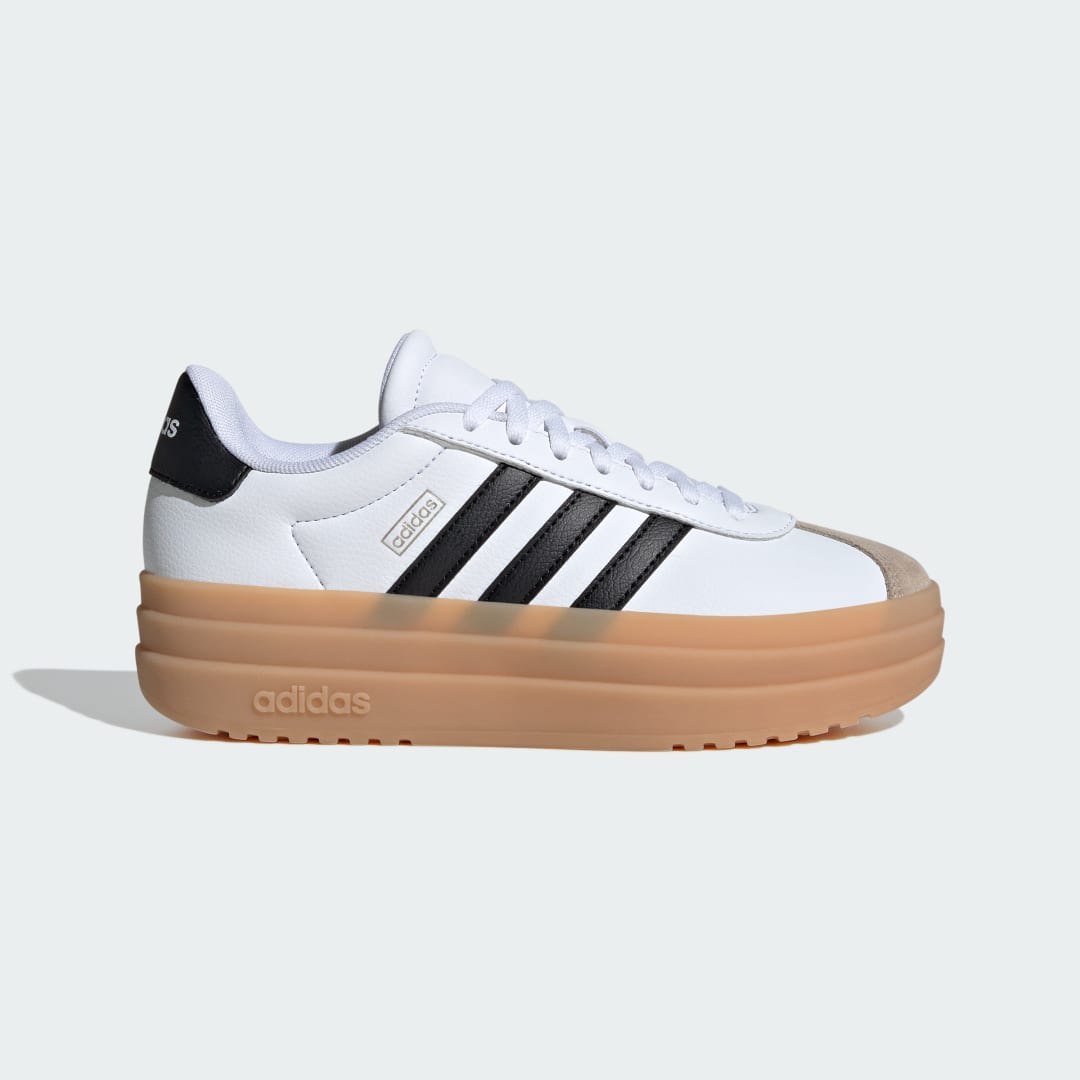 Adidas Vl Court Bold Lifestyle Kids Cloud White / Core Black / Wonder Beige