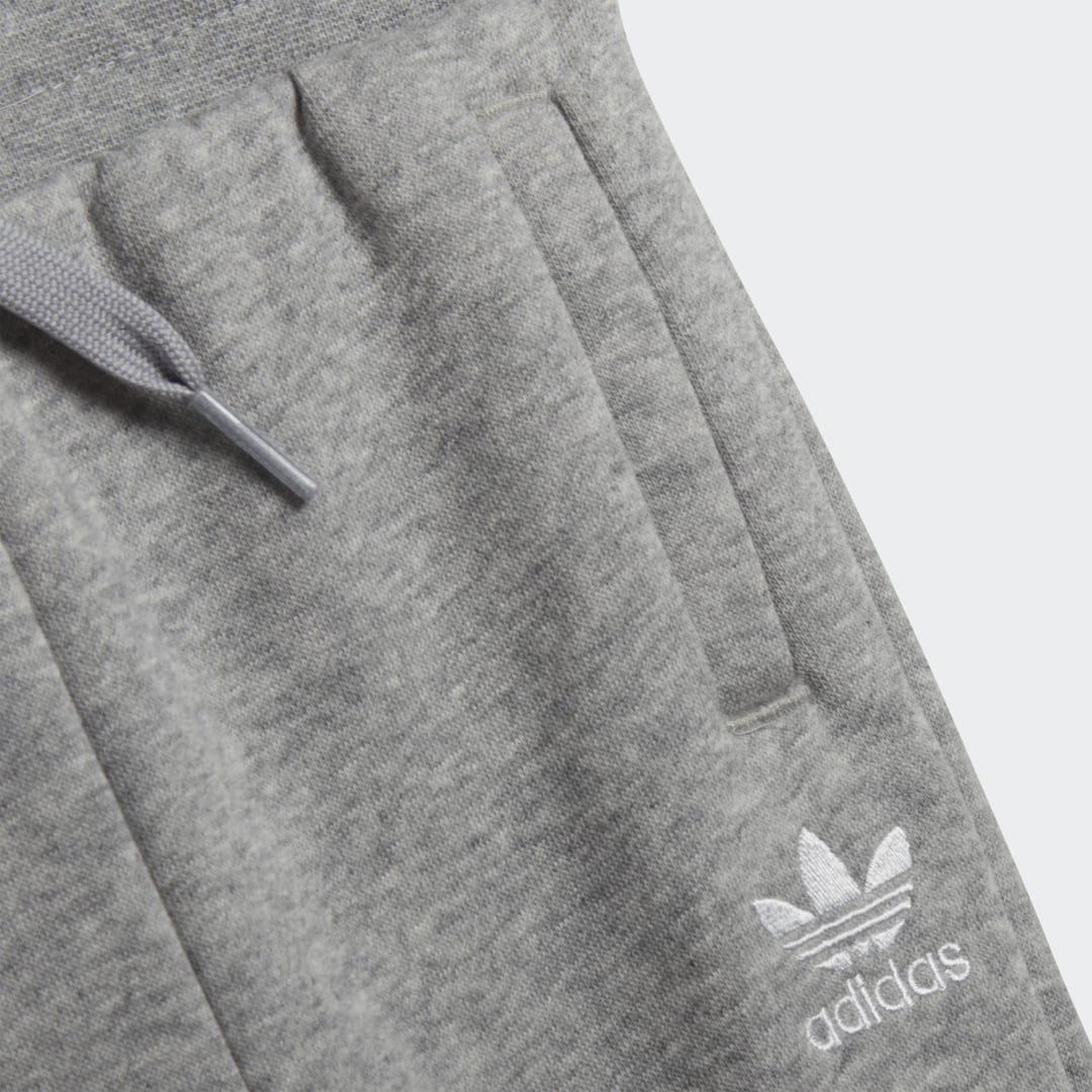 

adidas Conjunto Buzo Adicolor Cuello Redondo Niño, Gris