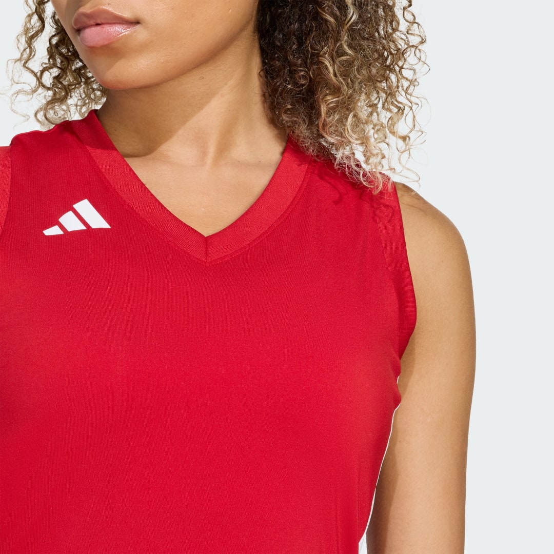 Adidas Quickset Sleeveless Volleybalshirt