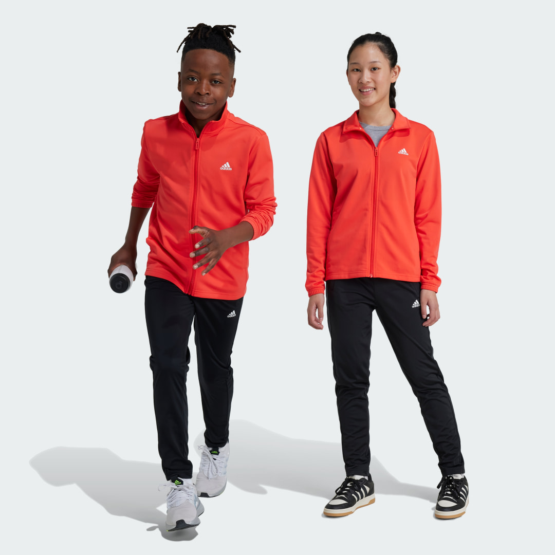 Adidas Badge Of Sport Poly Tracksuit Junior Black Kind Black