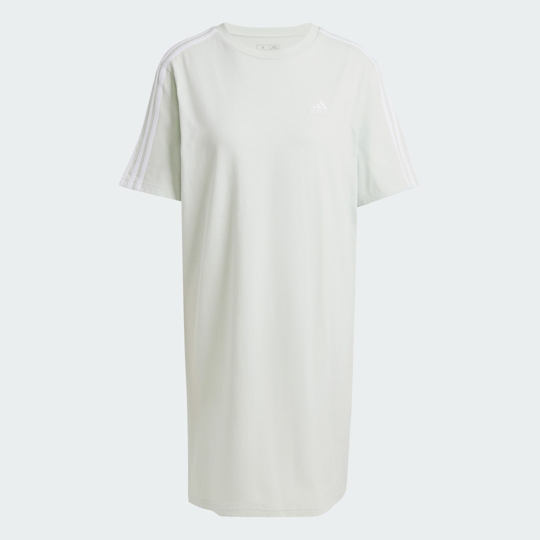 Adidas Essentials 3-Stripes Single Jersey Boyfriend T-shirtjurk