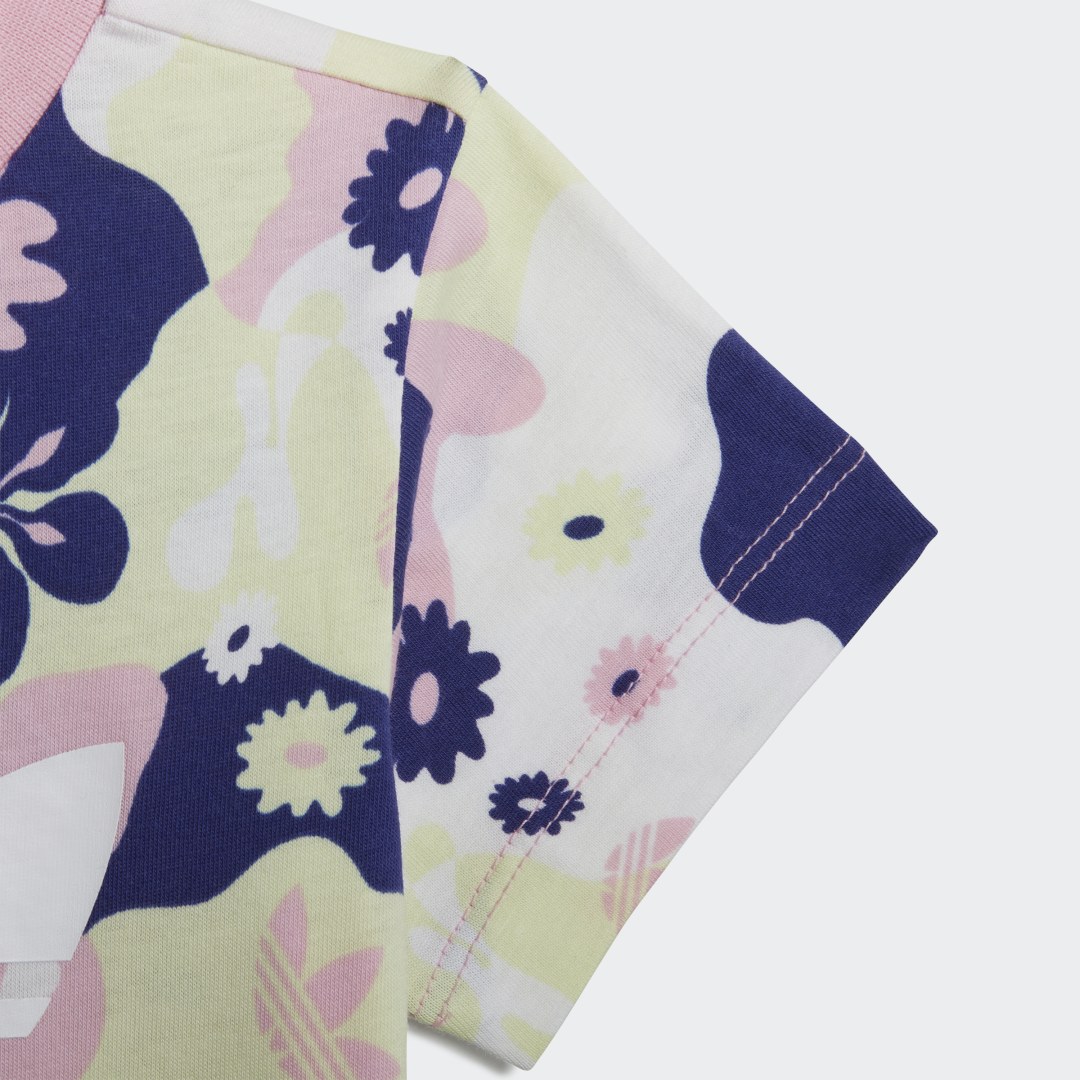 фото Футболка flower allover print adidas originals