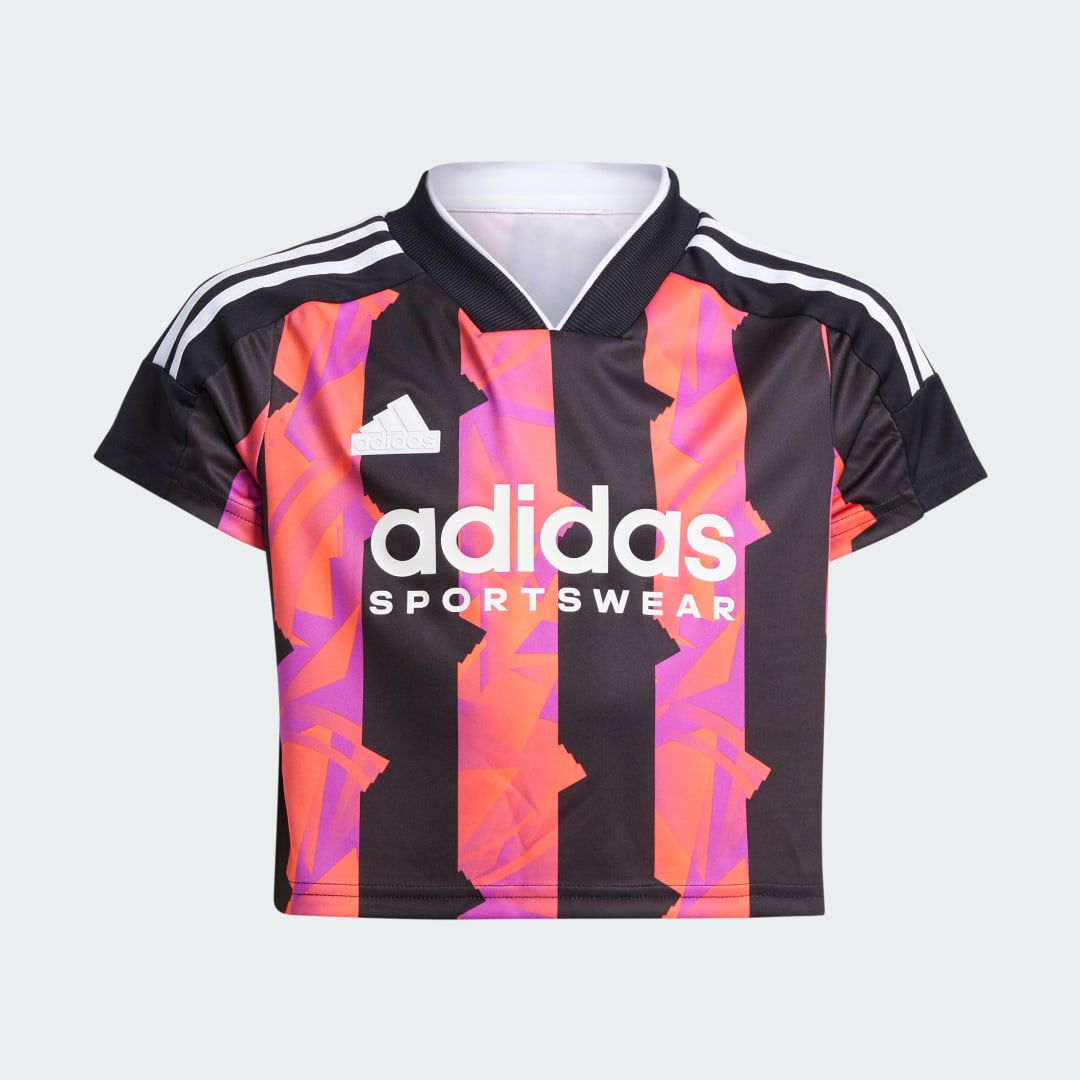 

adidas Camiseta Corta Tiro Niños Niño, Blanco