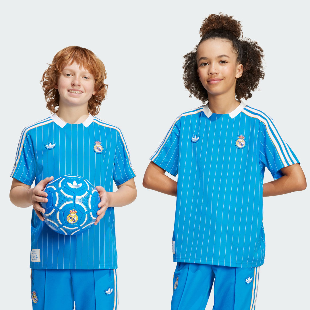 Adidas Real Madrid Terrace Icons Voetbalshirt Kids