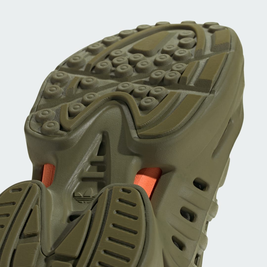 

adidas Tenis Adifom Climacool Unisex, Focus olive/plata pebble/impact naranja