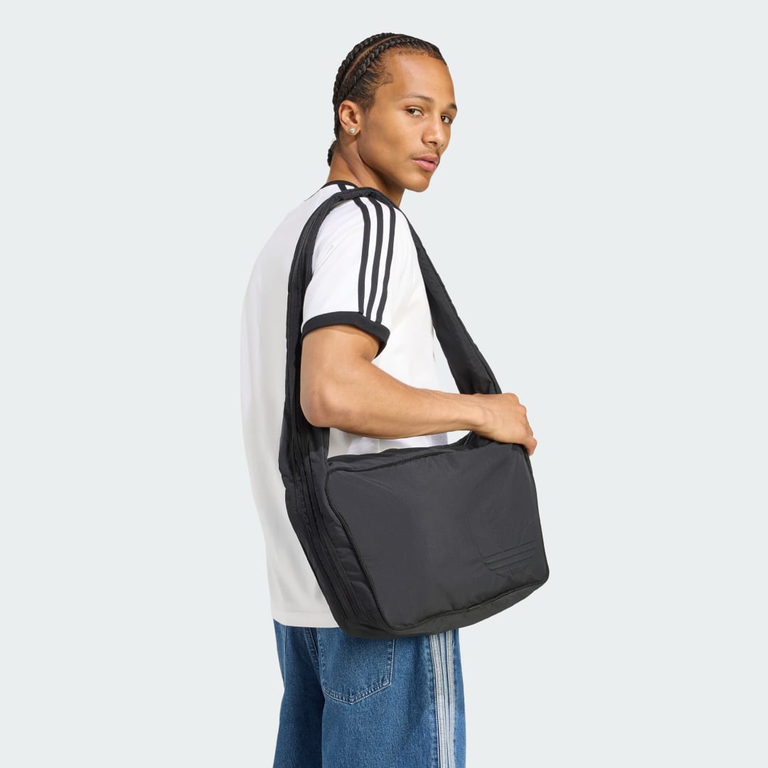 Adidas Originals Bowling Tas unisex Schoudertassen zwart Maat ONE SIZE Accessoires