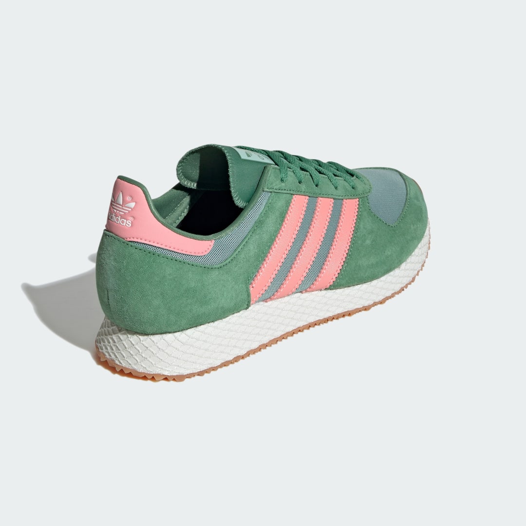 

adidas Tenis Atlanta Mujer, Preloved verde/hazy verde/semi rosa spark