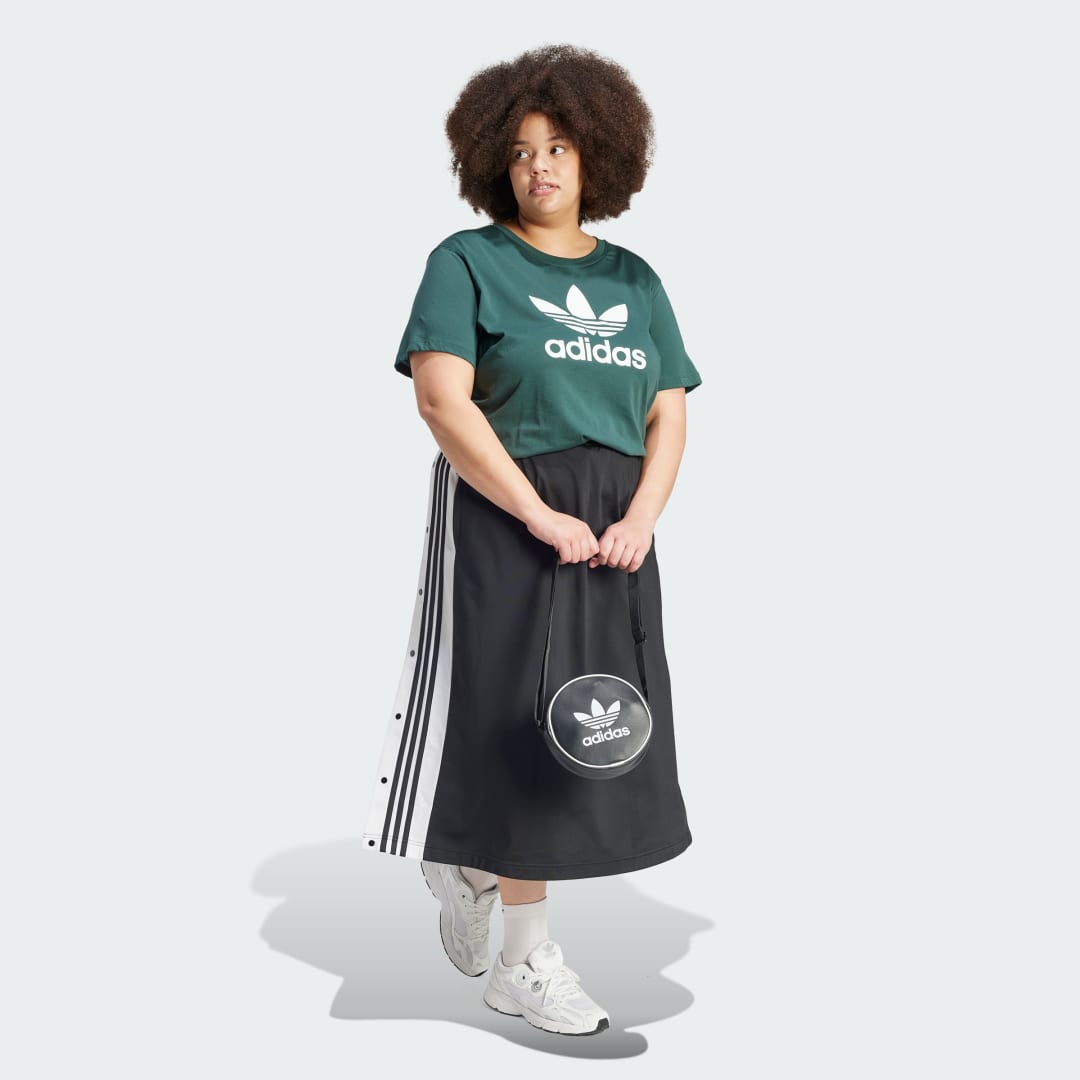 Adidas Adicolor Trefoil Boxy T-shirt (Grote Maat)