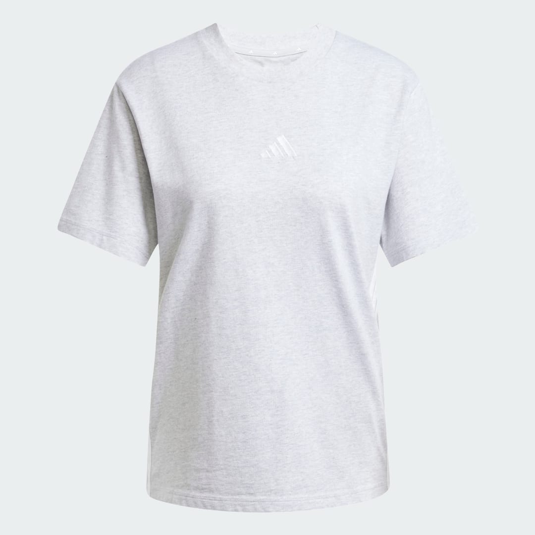 Adidas Essentials 3-Stripes Katoenen T-shirt