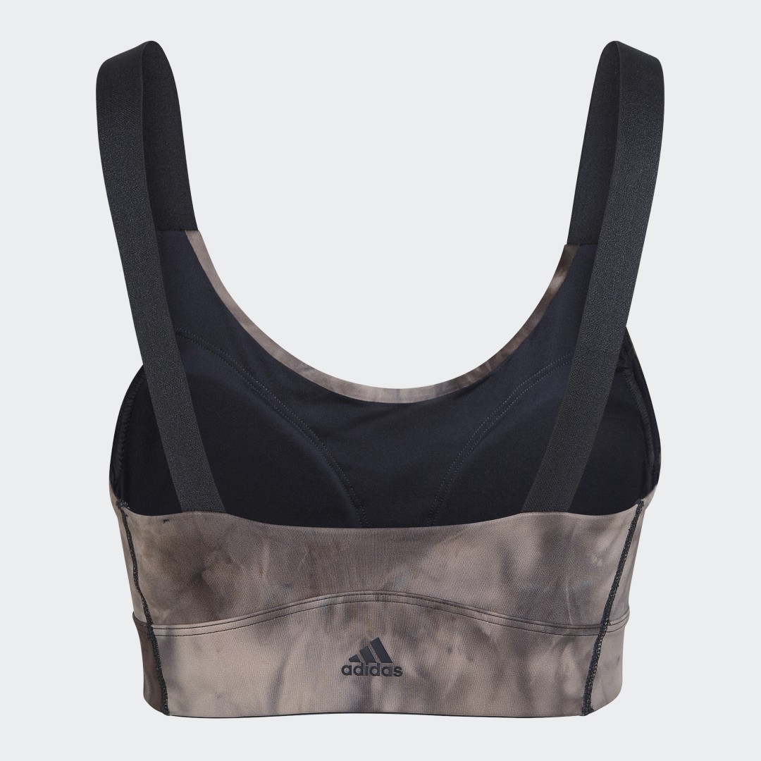 

adidas Top Deportivo Yoga Studio Earth Soporte Ligero Mujer, Alumina/carbon
