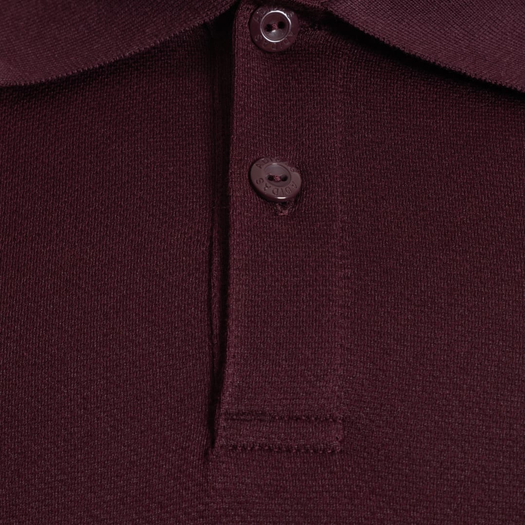 

adidas Playera Polo de Algodón Selección Nacional de México Hombre, Dark burgundy/verde spark