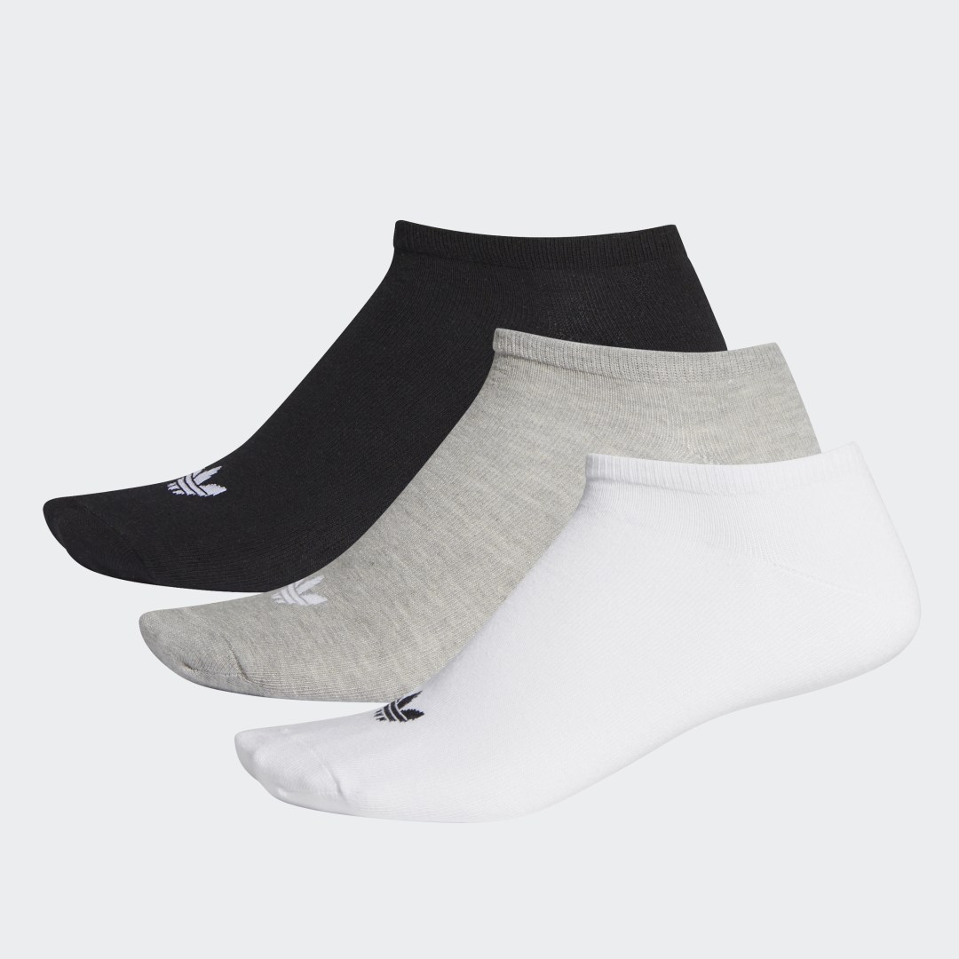

adidas Calcetines tobilleros Trefoil 3 Pares (UNISEX) Calcetines tobilleros Trefoil 3 Pares (UNISEX) Unisex  - Originals, Blanco / negro / medium gris gris