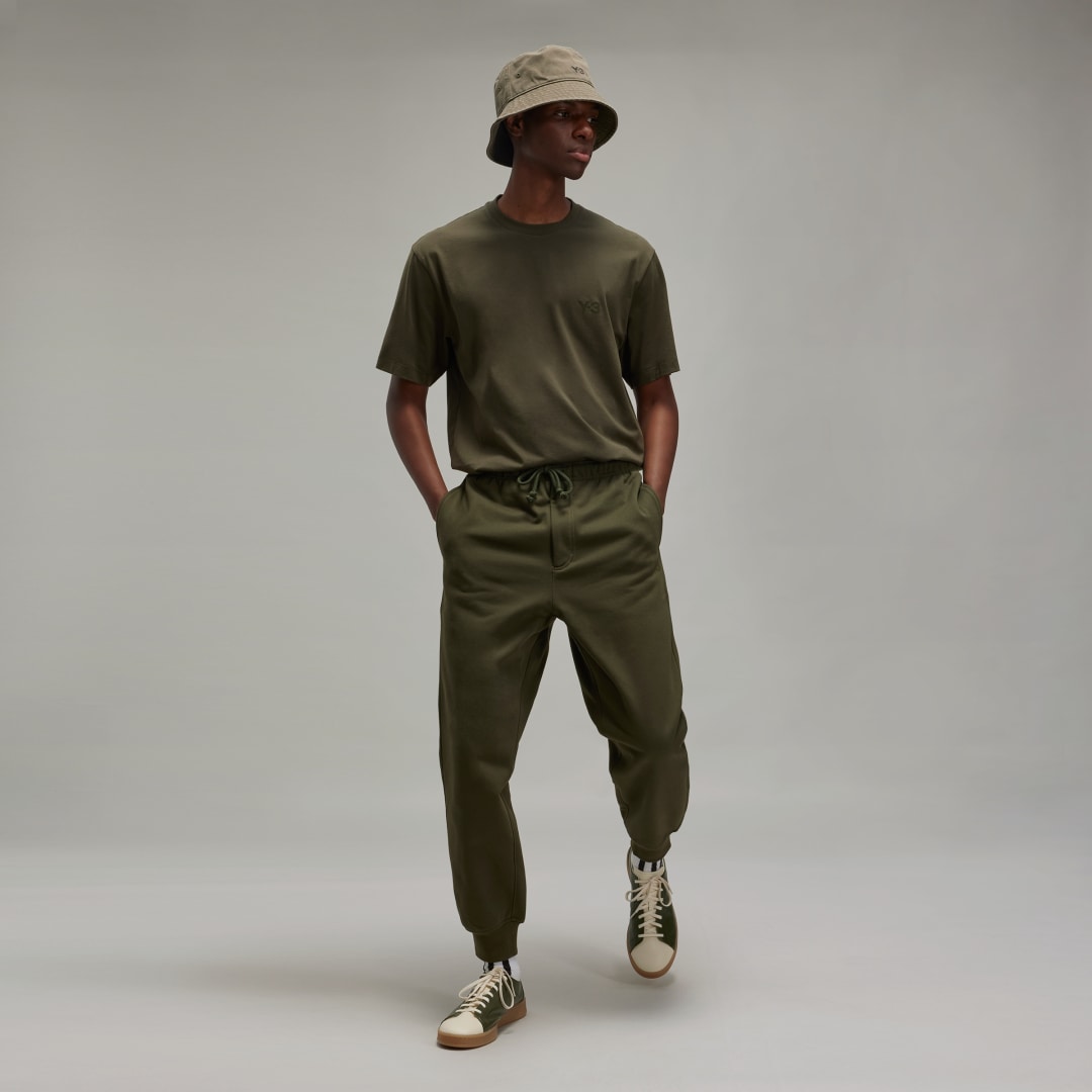 Adidas Y-3 Brushed Terry Cuffed Joggers