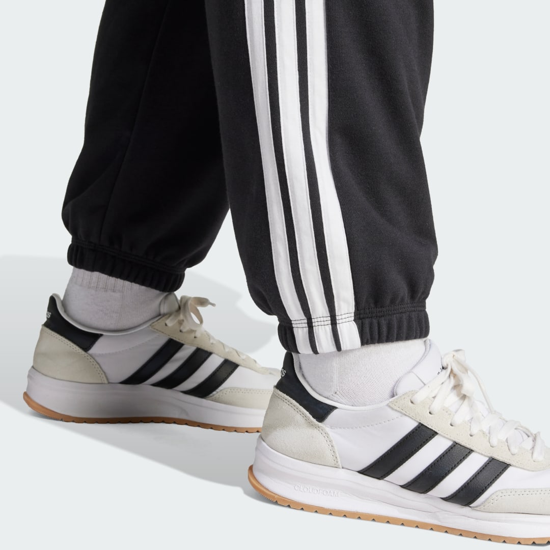 Adidas Essentials 3-Stripes French Terry Cuffed Broek