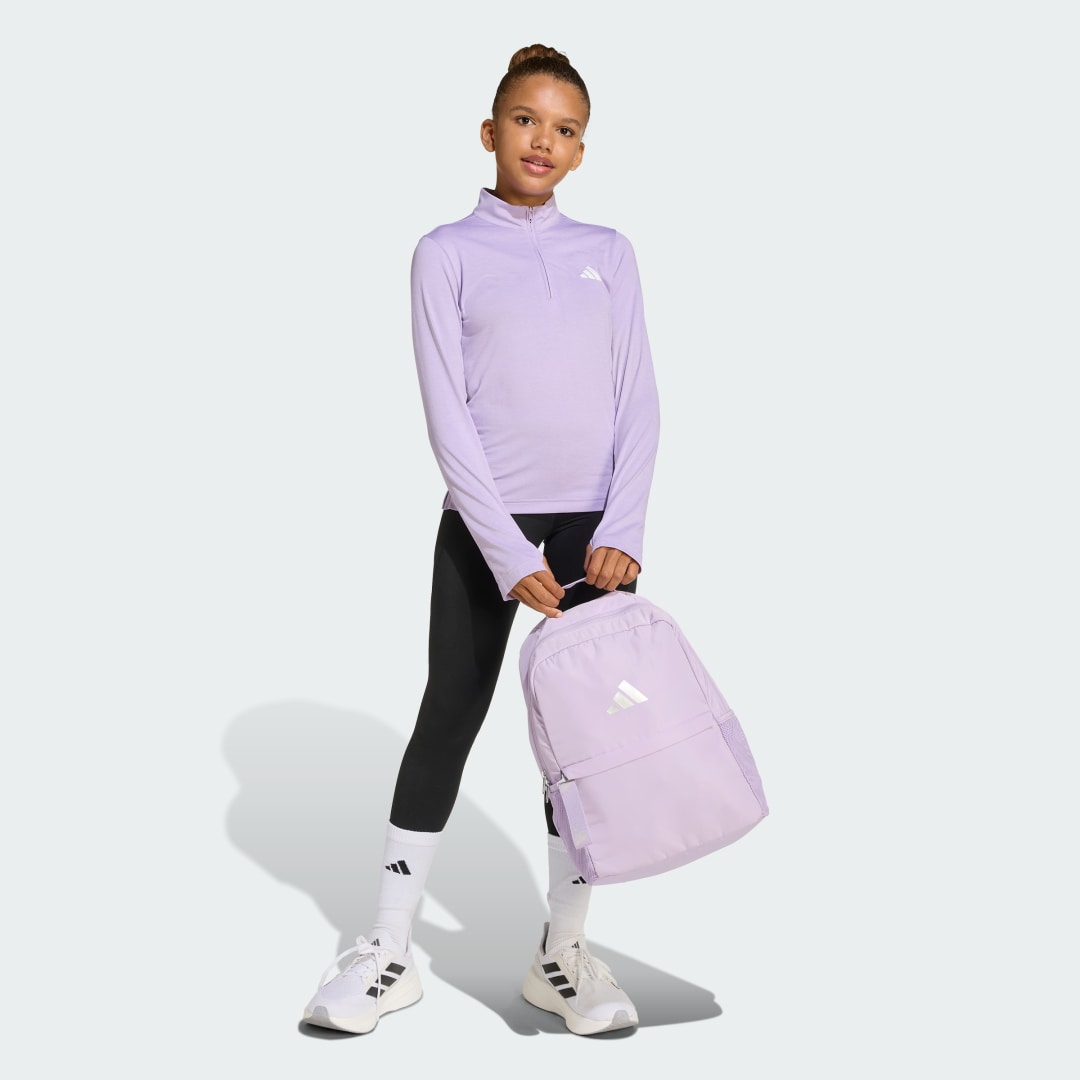 Adidas All Sports Favorite Longsleeve met Korte Rits Kids