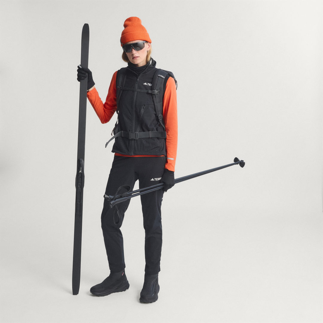 Adidas Terrex Xperior Softshellbodywarmer voor Langlaufen