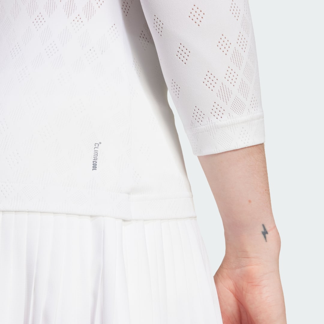 Adidas Tennis Pro CLIMACOOL T-shirt met driekwartmouwen
