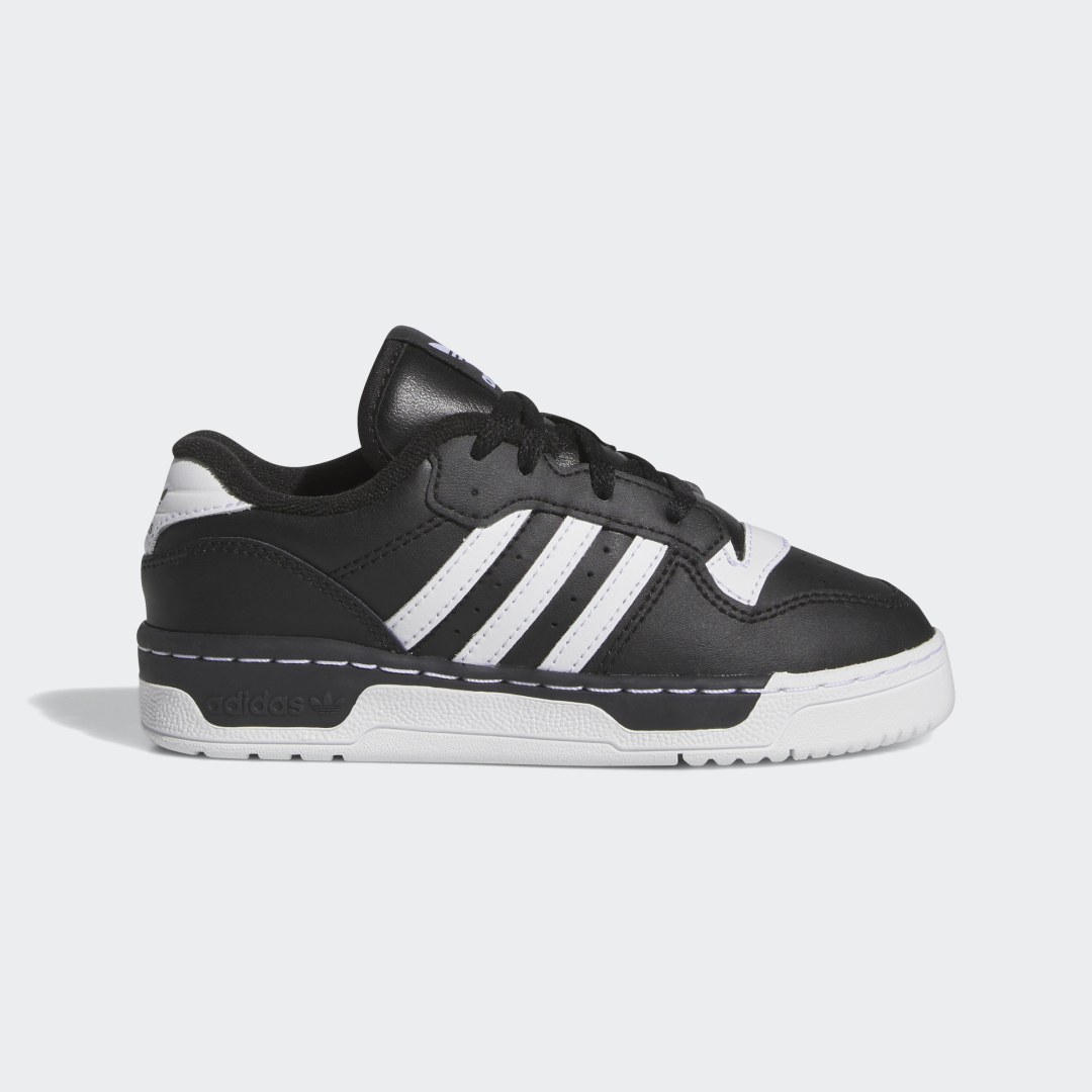 Adidas Rivalry kindersneaker zwart en wit