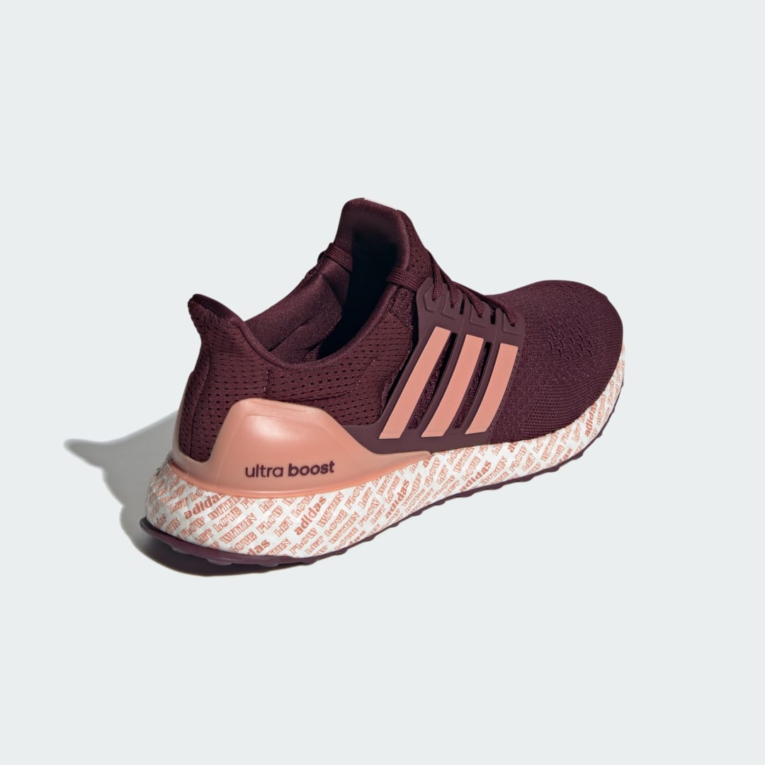 

adidas Tenis Ultraboost 1.0 Unisex, Maroon/negro/bright rojo