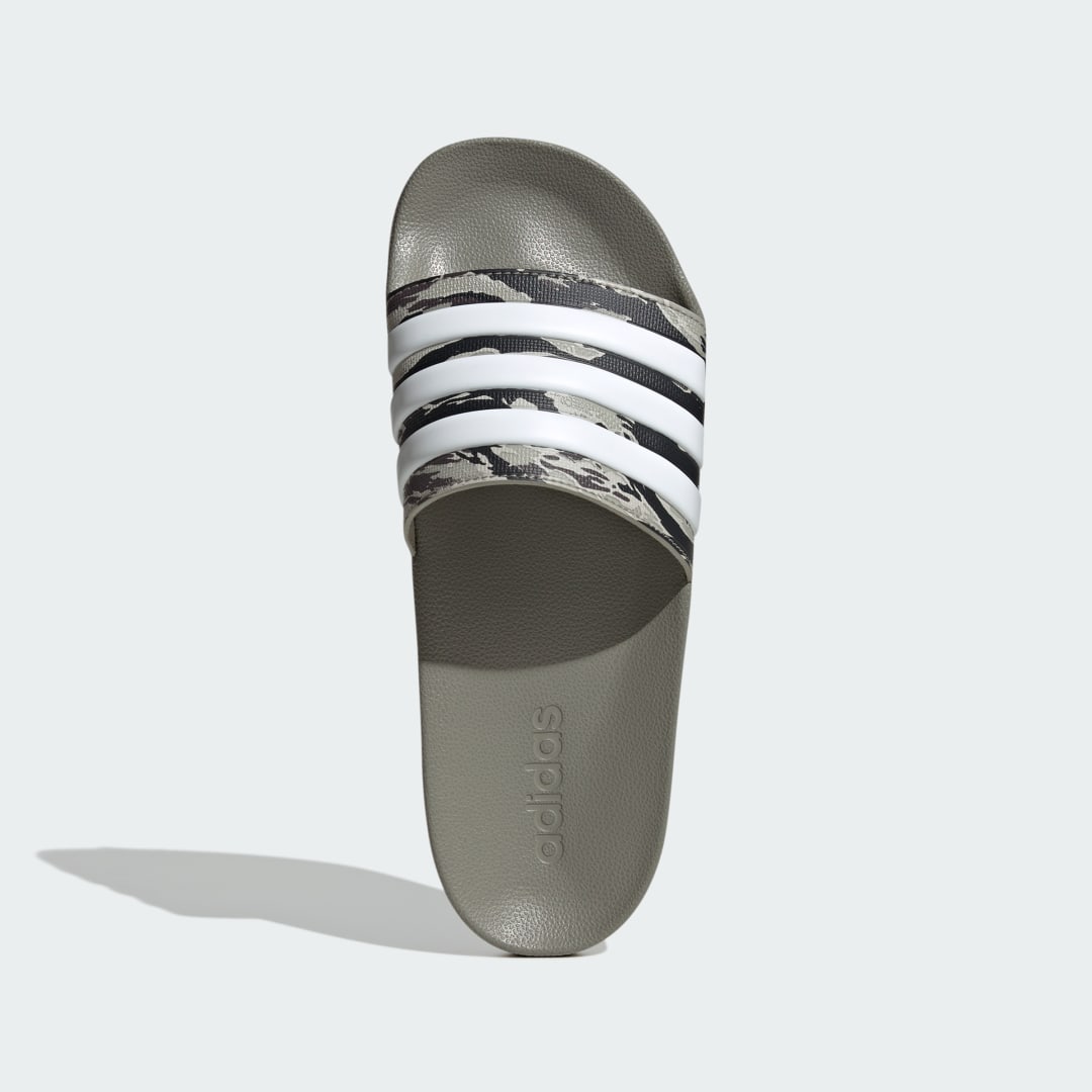 Adidas Adilette sneaker Silver Pebble / Silver Pebble / Cloud White