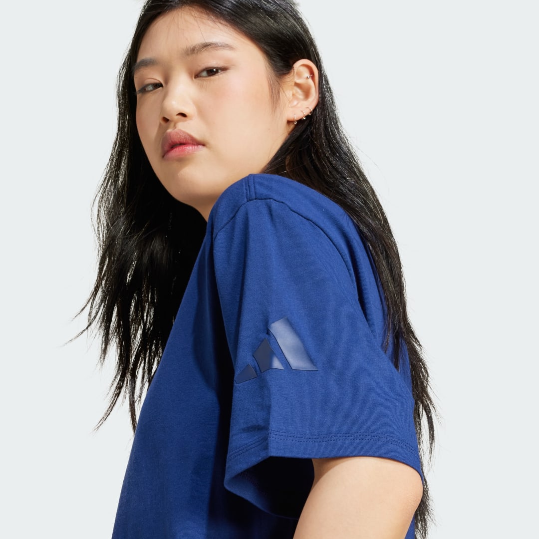 Adidas Essentials Contemporary Logo Boyfriend T-shirt