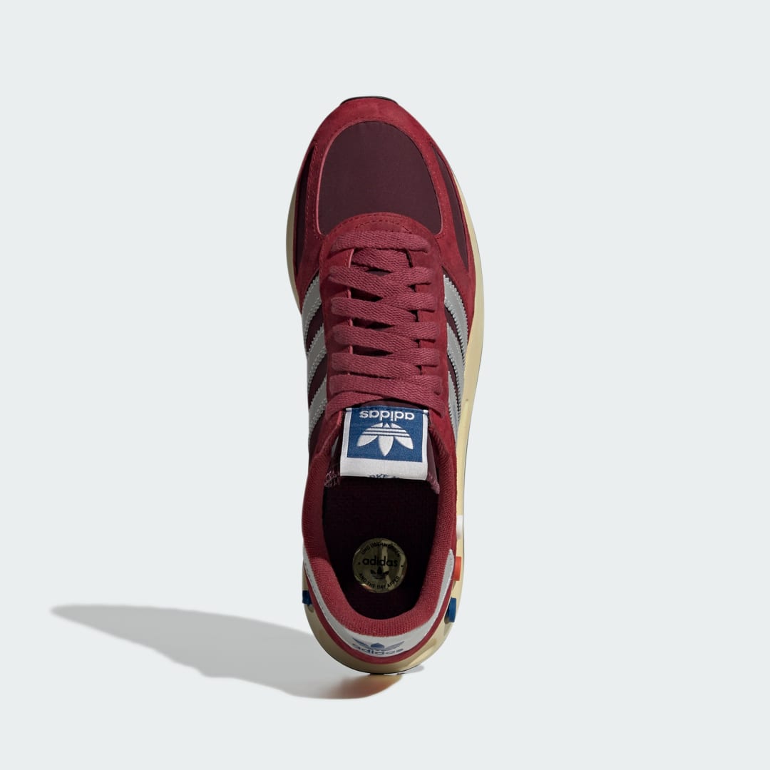 Adidas Men's La Trainer OG Sneaker in Noble Maroon/Silver Met./Maroon - JQ5715