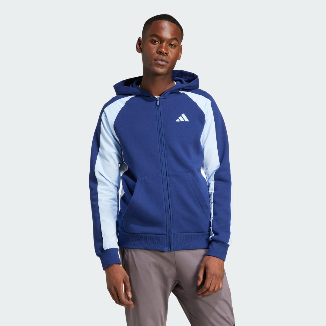 Adidas Seasonal Essentials Colorblock Ritshoodie