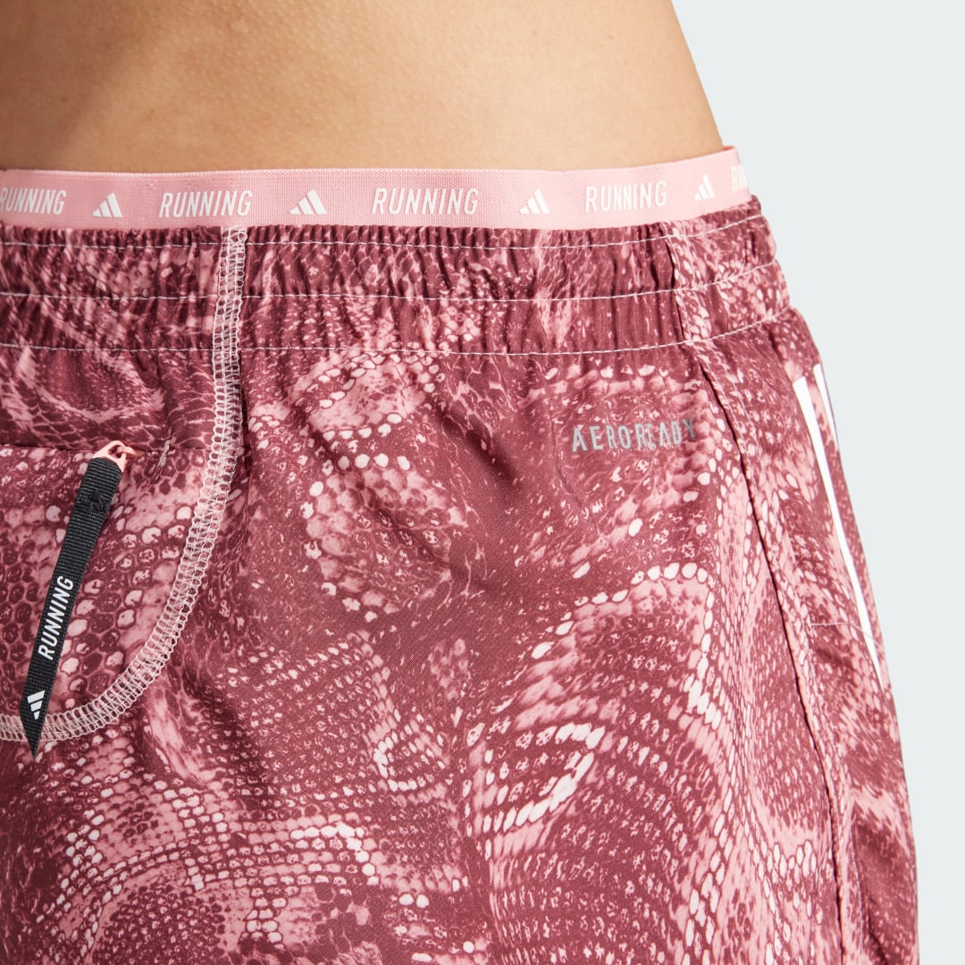 Adidas Own the Run Excite Allover Print AEROREADY Short