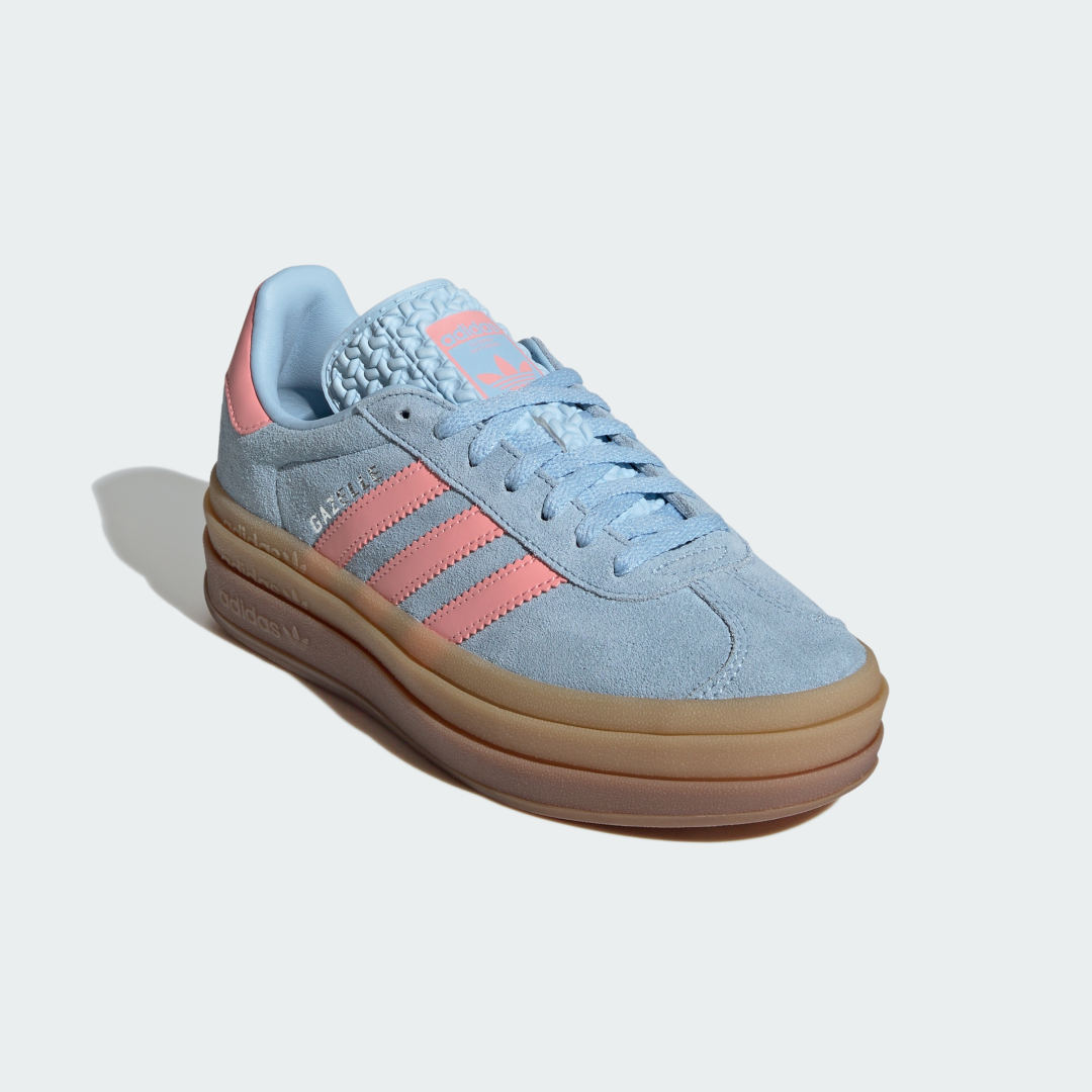 Adidas Gazelle sneaker Clear Sky / Semi Pink Spark / Silver Metallic