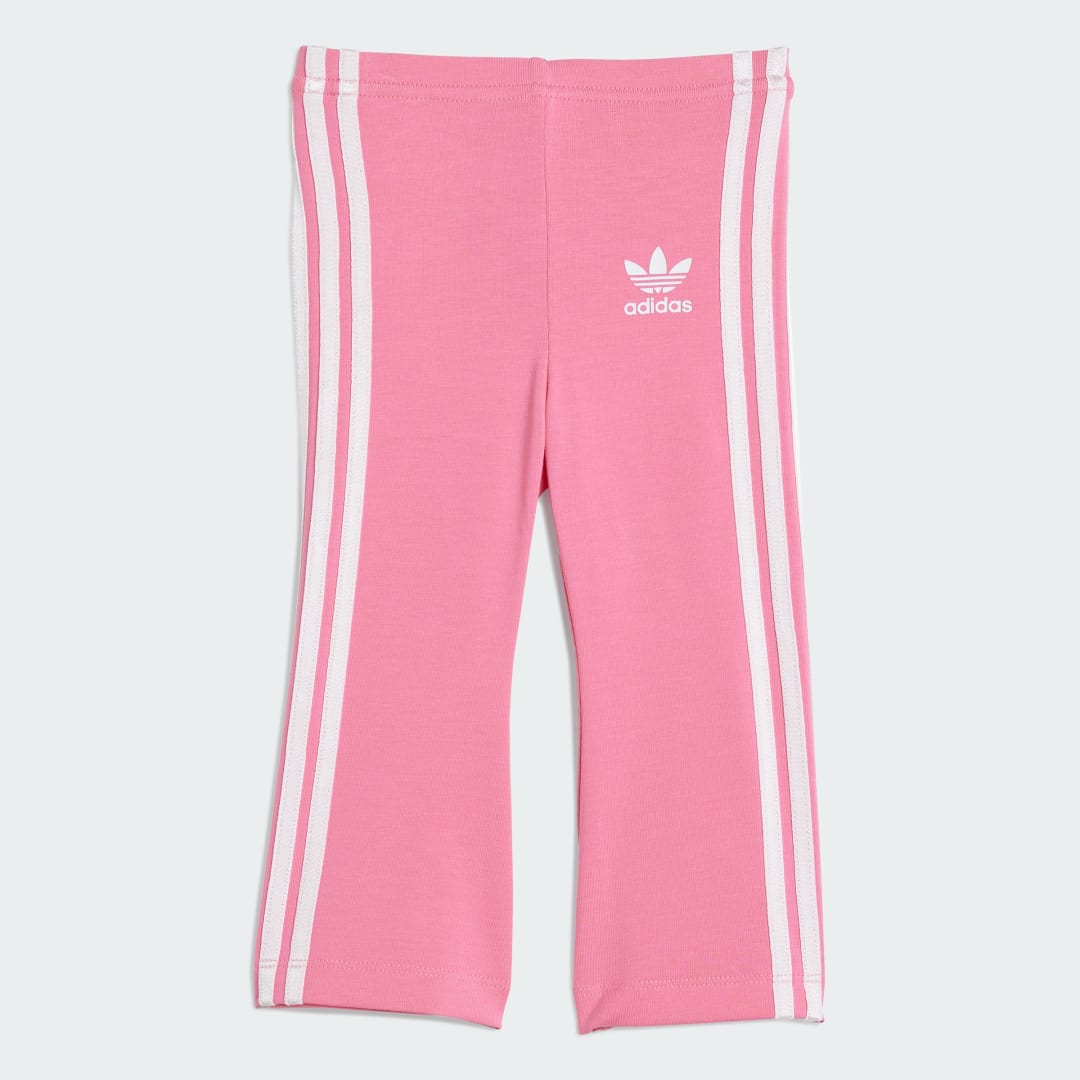 Adidas Loose Crew Flared Leggings Set
