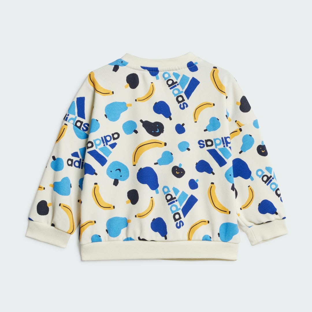 Adidas Essentials Allover Print Joggingpak Kids