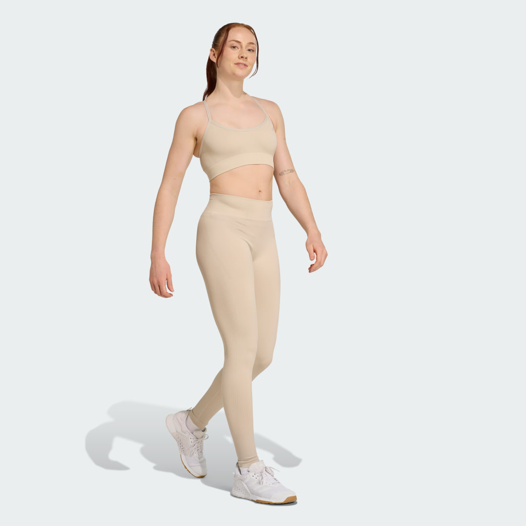 Adidas Workout Essentials Full-Length Knit Legging