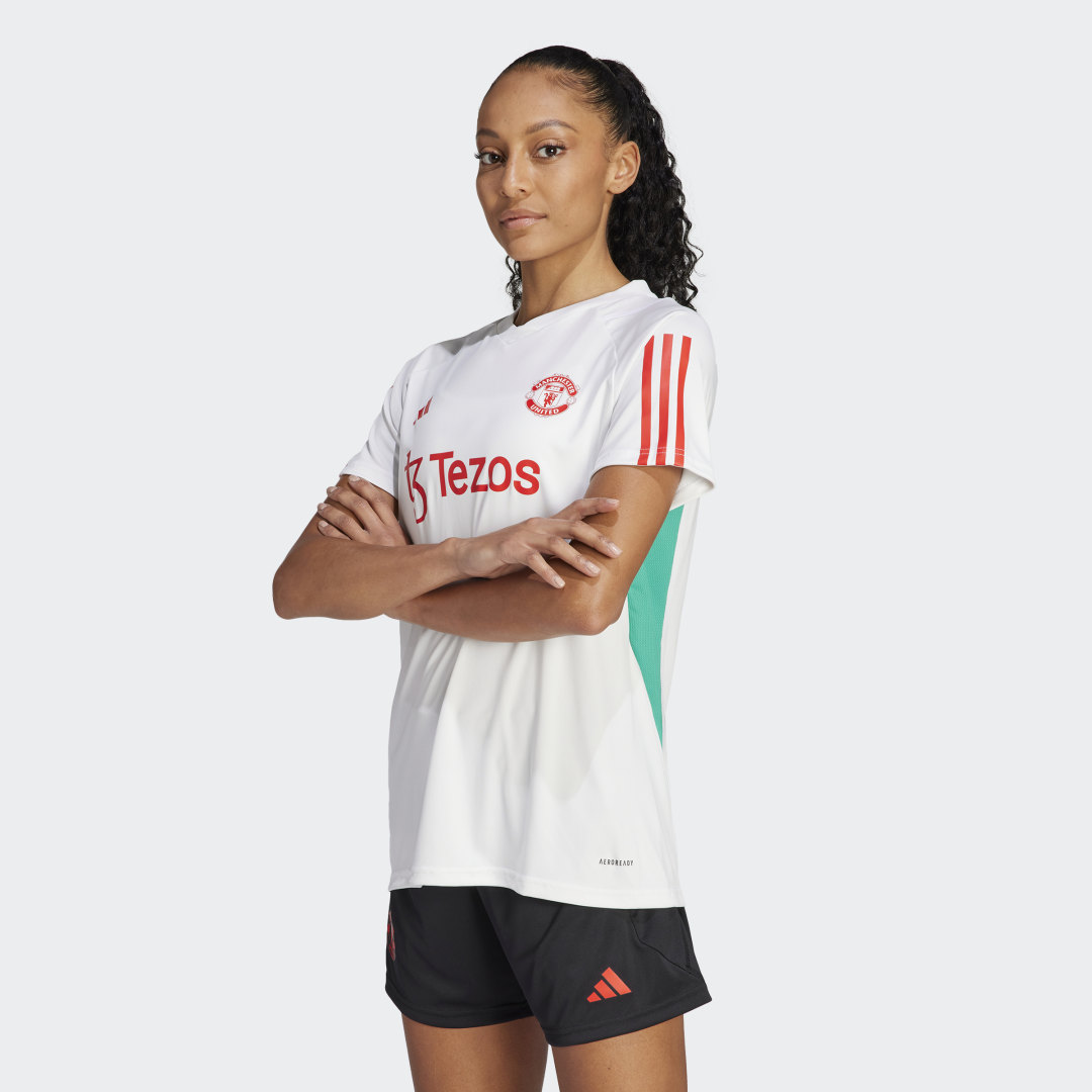 adidas Manchester United Womens SS Home Shirt 2023/24, null