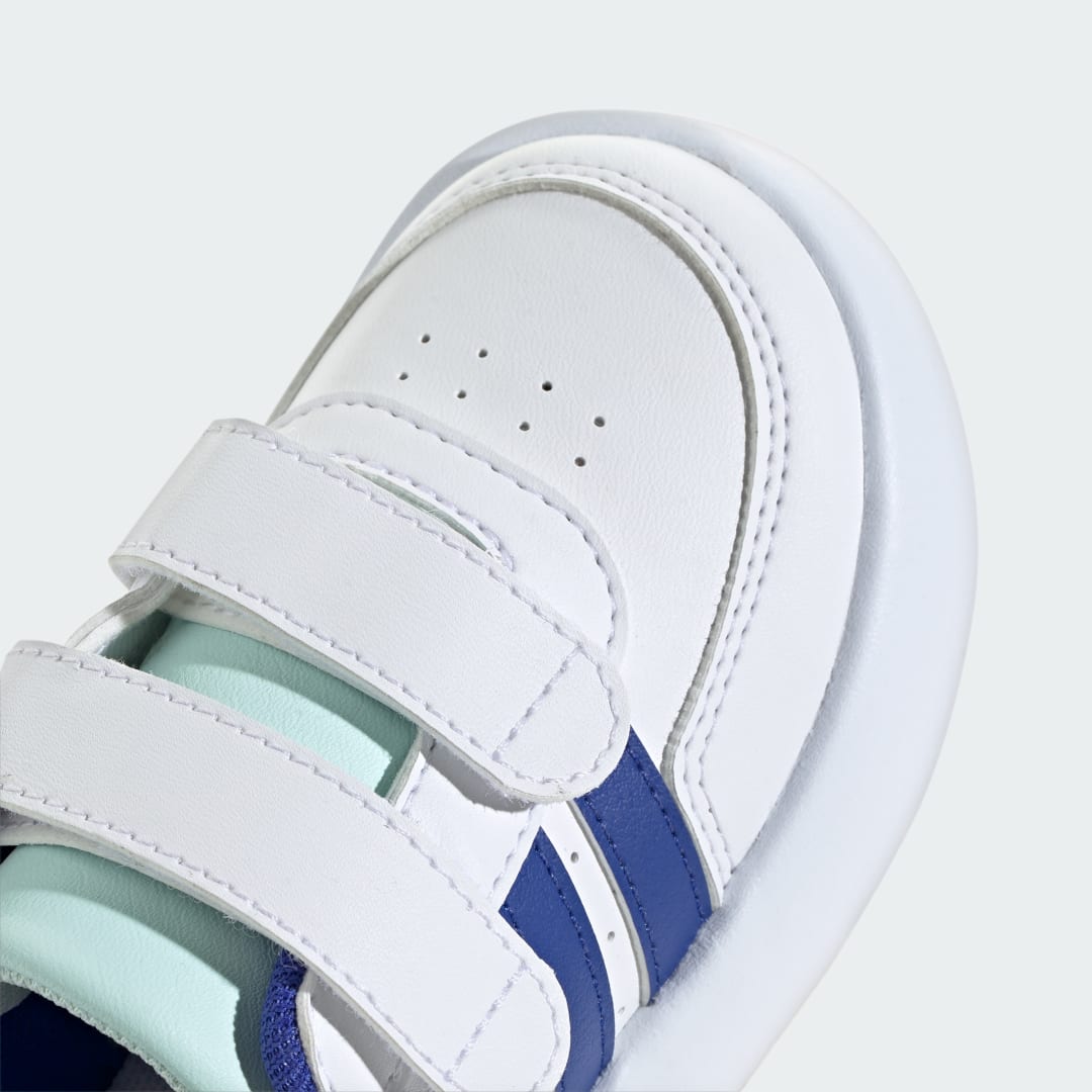 

adidas Tenis Breaknet 2.0 Para Niños, Blanco/semi lucid azul/halo verde